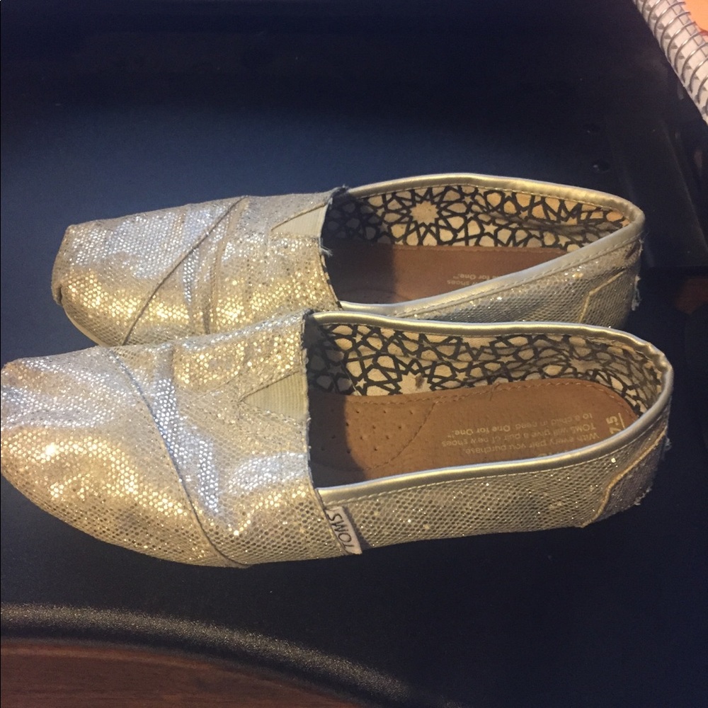 Women’s glitter Toms